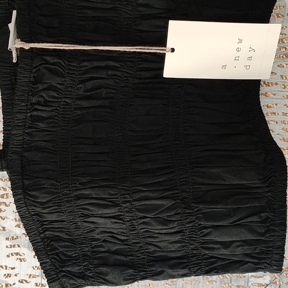 New A New Day Smocked Crop Top Size L - Picture 5 of 8